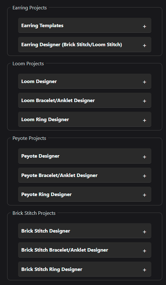 Templates Section