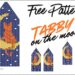 Tabby on the Moon Earring Pattern
