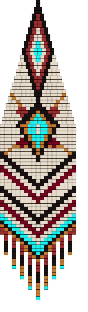 Aztec Earring