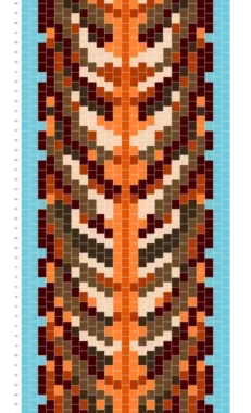 Bunting Feather Bookmark Preview
