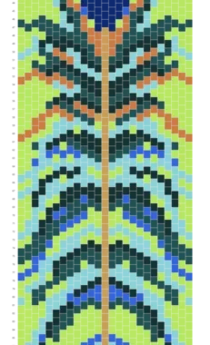 Peacock feather Bookmark Preview